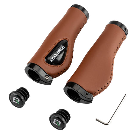 ROCKBROS Chwyty Rowerowe ⌀22,2 mm Rączki Gripy do kierownicy Uniwersalne Rączki rowerowe