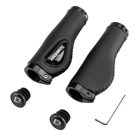 ROCKBROS Chwyty Rowerowe ⌀22,2 mm Rączki Gripy do kierownicy Uniwersalne Rączki rowerowe
