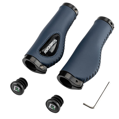 ROCKBROS Chwyty Rowerowe ⌀22,2 mm Rączki Gripy do kierownicy Uniwersalne Rączki rowerowe