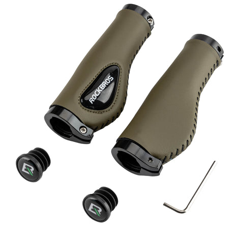 ROCKBROS Chwyty Rowerowe ⌀22,2 mm Rączki Gripy do kierownicy Uniwersalne Rączki rowerowe