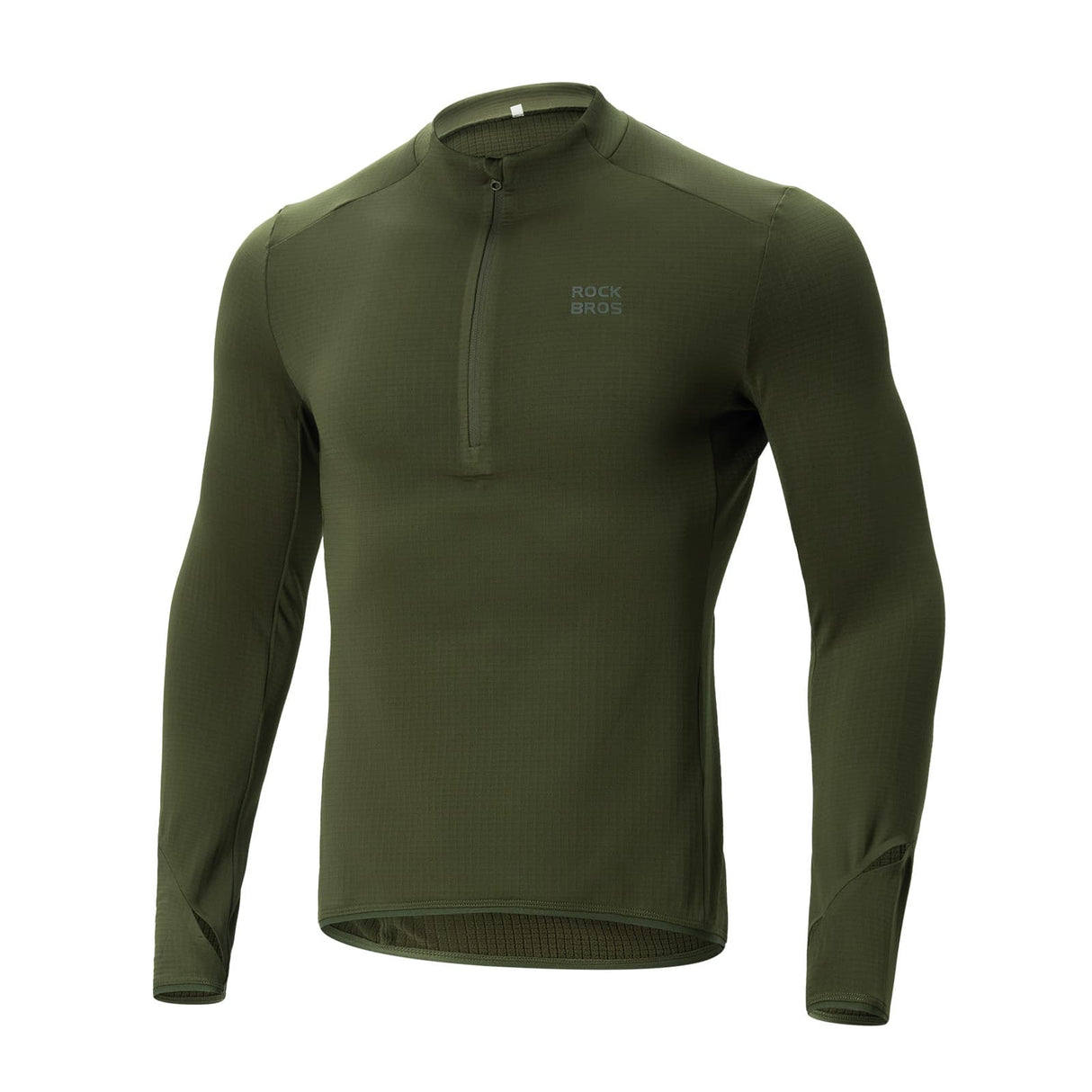 ROCKBROS Ciepła Bluza Kurtki z Polarem Ciemnozielony-YPW080 Kurtki