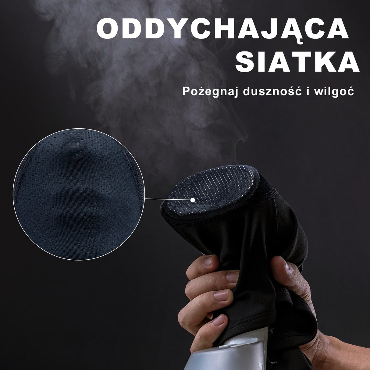 ROCKBROS Kominiarka Zimowa Pełna Maska Z Perforowanym Otworem Wentylacyjnym-LF70609 Kominiarki