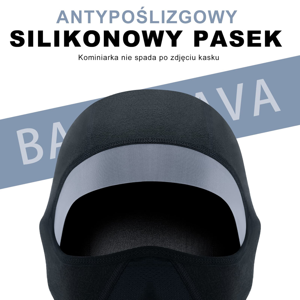 ROCKBROS Kominiarka Zimowa Pełna Maska Z Perforowanym Otworem Wentylacyjnym-LF70609 Kominiarki