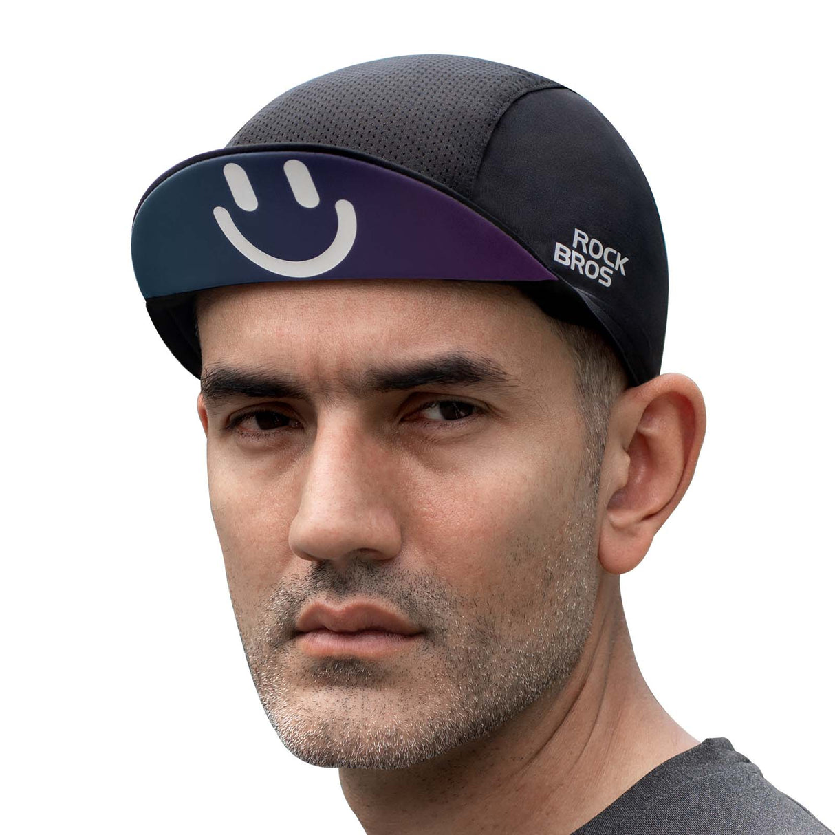 ROCKBROS ROCKBROS Czapka Rowerowa Kapelusz Przeciwpotna Daszkiem pod Kask UPF50+ Unisex Czapki