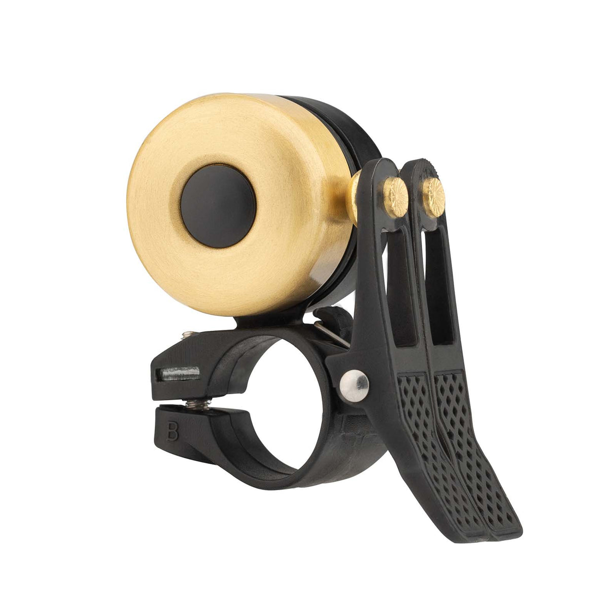 ROCKBROS ROCKBROS Dzwonek Rowerowy Klasyczny Mosiądz Dzwonek dla Rower DzwonkiCzarny złoty podwójny dźwięk