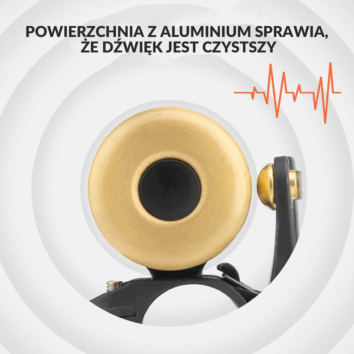 ROCKBROS ROCKBROS Dzwonek Rowerowy Klasyczny Mosiądz Dzwonek dla Rower Dzwonki