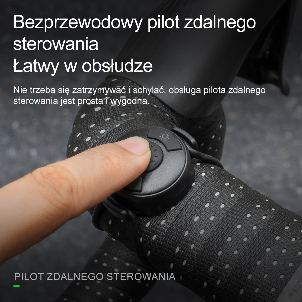 ROCKBROS Przednia Lampa Rowerowa z Pilotem Wysoka Jasność 1600LM-M8 Światła rowerowe
