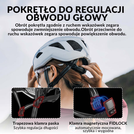 ROCKBROS ROCKBROS Kask Rowerowy Kolarski Kask Unisex Dorośli M(54-58cm) / L(58-62cm) Kaski