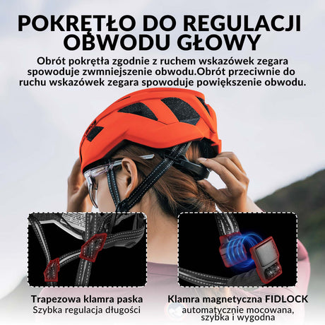 ROCKBROS ROCKBROS Kask Rowerowy Kolarski Kask Unisex Dorośli M(54-58cm) / L(58-62cm) Kaski