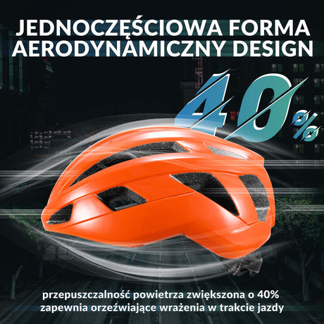ROCKBROS ROCKBROS Kask Rowerowy Kolarski Kask Unisex Dorośli M(54-58cm) / L(58-62cm) Kaski