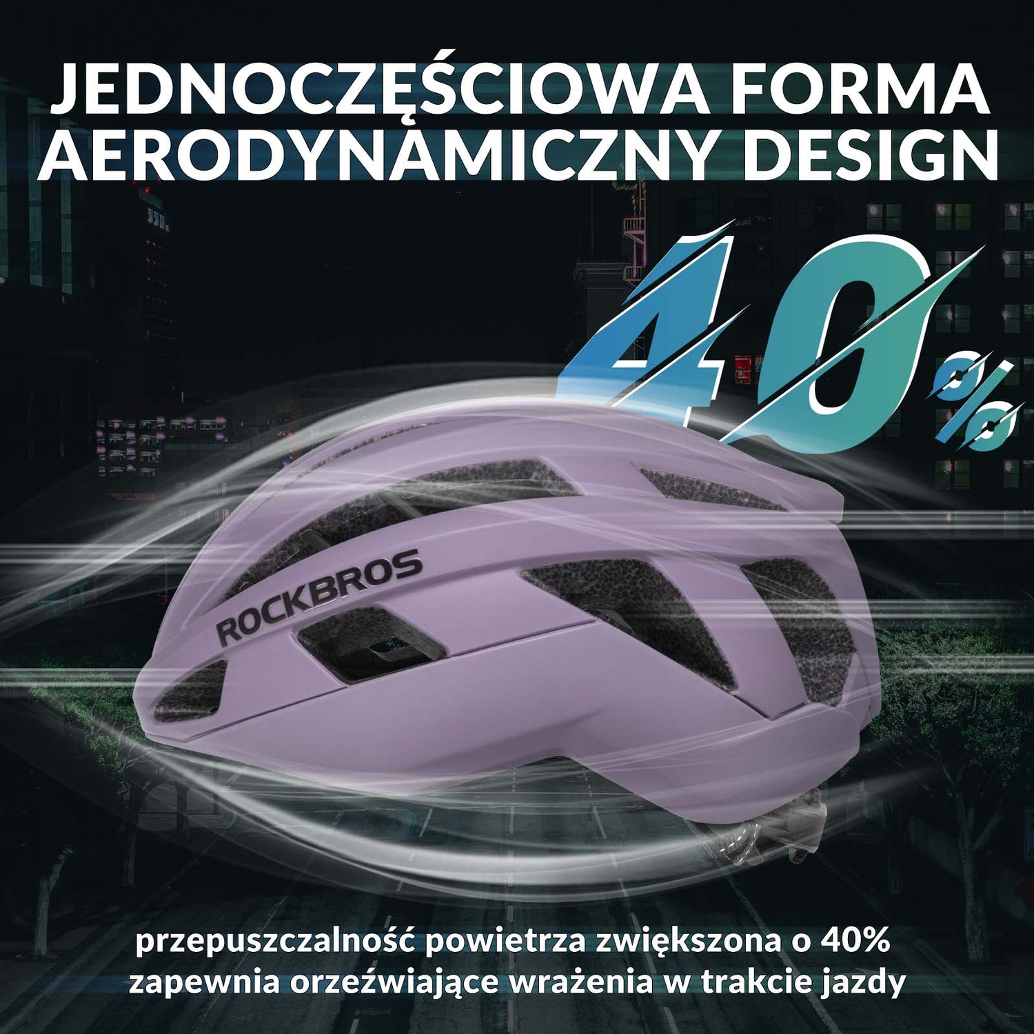 ROCKBROS kask rowerowy kolarski unisex dla dorosłych, dostępny w rozmiarach M (54-58 cm) i L (58-62 cm), lekki i wygodny, zapewniający optymalną ochronę podczas jazdy na rowerze.