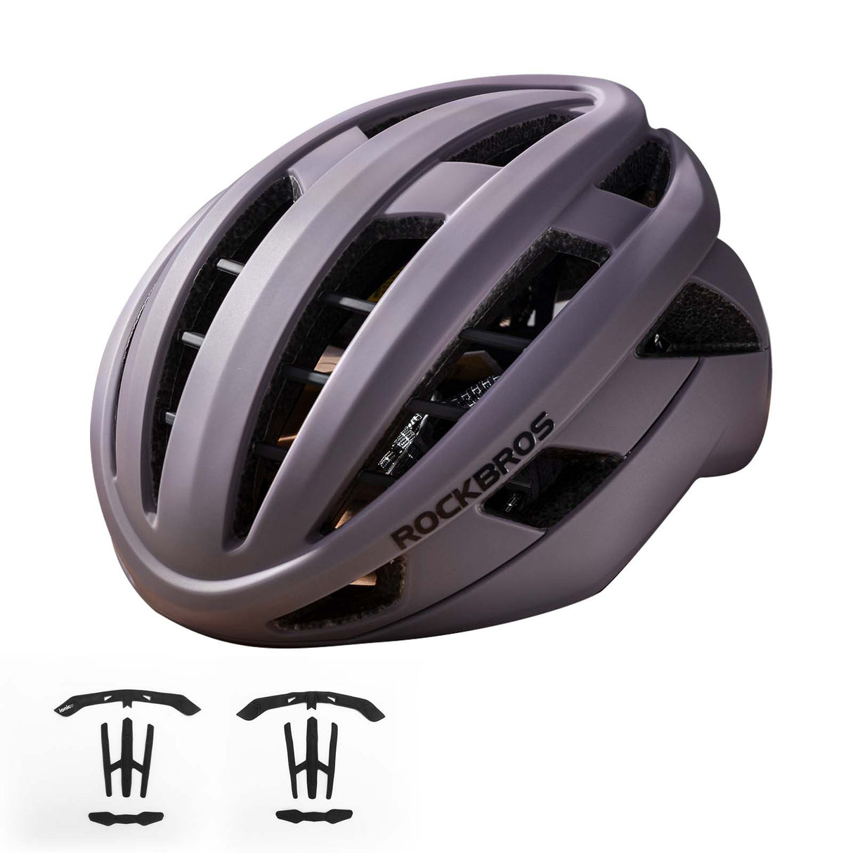 ROCKBROS kask rowerowy kolarski unisex dla dorosłych, dostępny w rozmiarach M (54-58 cm) i L (58-62 cm), lekki i wygodny, zapewniający optymalną ochronę podczas jazdy na rowerze.