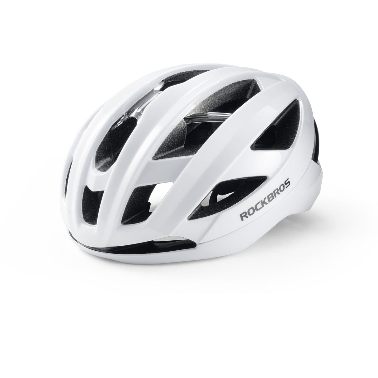 ROCKBROS Kask Rowerowy z Ramą Wzmacniającą Bezpieczny i Lekki-LK-69 KaskiBiałe M(Pasuje do obwodu głowy 54-58 cm)