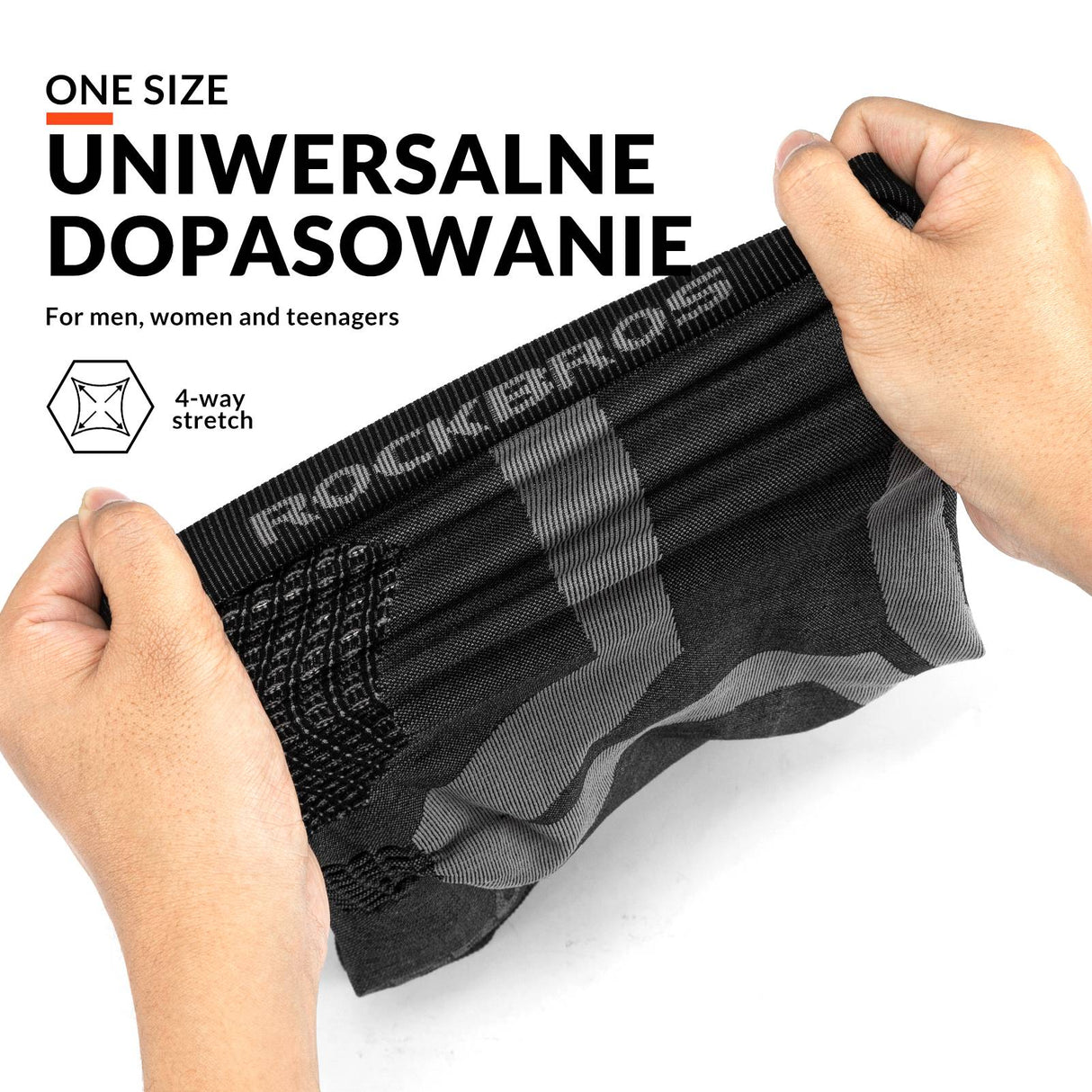 ROCKBROS Komin Termiczny Ocieplacz na Szyję Zimowy Ciepły Maska na Narty Rower Osłony twarzy