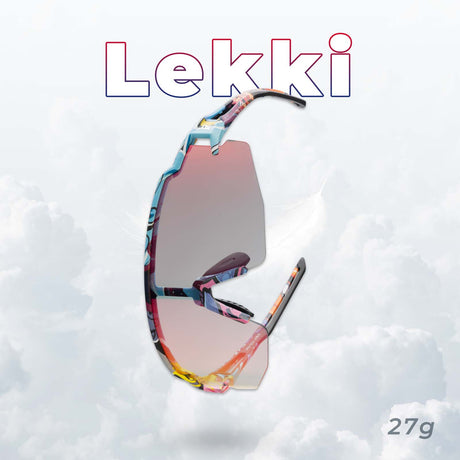 ROCKBROS ROCKBROS Malowane Okulary Rowerowe Fotochromowe Okulary Kolarskie Wiatroszczelne UV400 Okulary i gogle