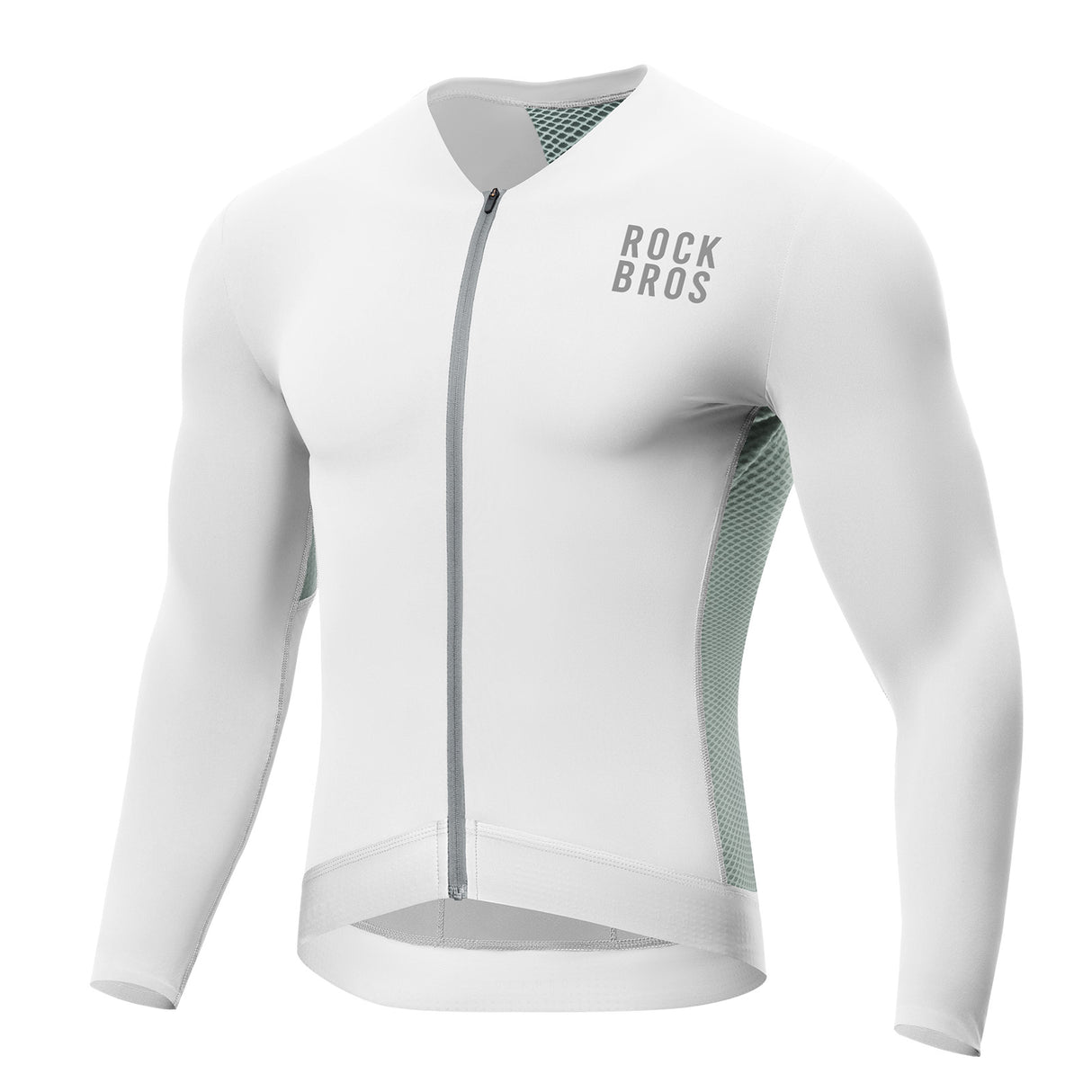 ROCKBROS Męska Koszulka Rowerowa z Długim Rękawem Szybkoschnący-YDCX005 Koszulki