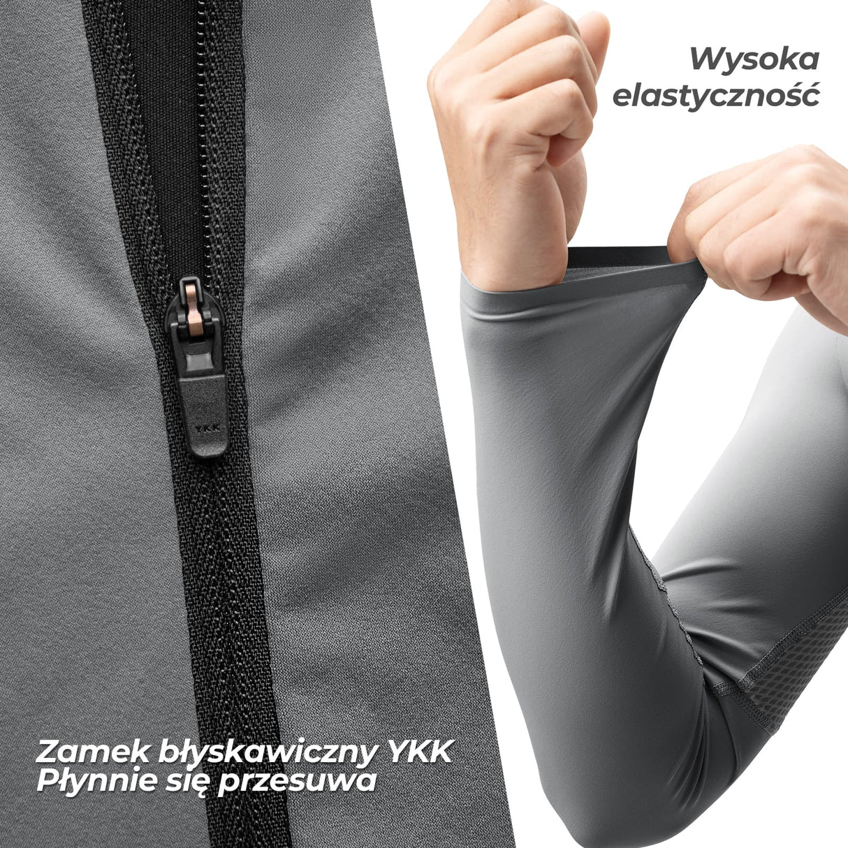 Męska Koszulka Rowerowa z Długim Rękawem Szybkoschnący-YDCX005