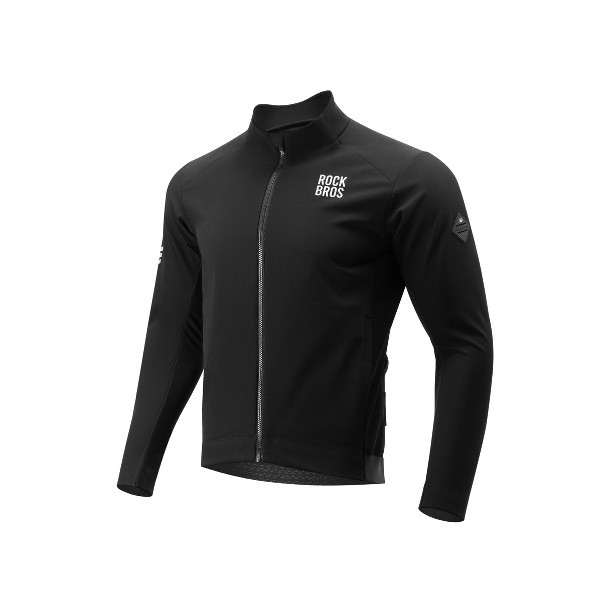 ROCKBROS Męska Kurtka Rowerowa Zaawansowana Technologia 3-Warstwowa-YDWT007 Kurtka wiosenno-jesienna