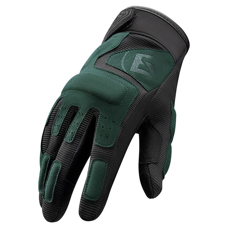 ROCKBROS Męskie Rękawice Motocyklowe z Ekranem Dotykowym-MT003 RękawiczkiZielony M