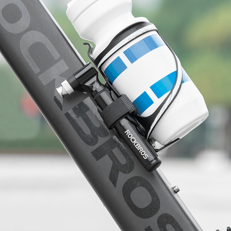 ROCKBROS Mini Pompka Rowerowa Classic 130 PSI z Zaworem Amerykańskim/Presta Schrader-PB011 Pompki rowerowe