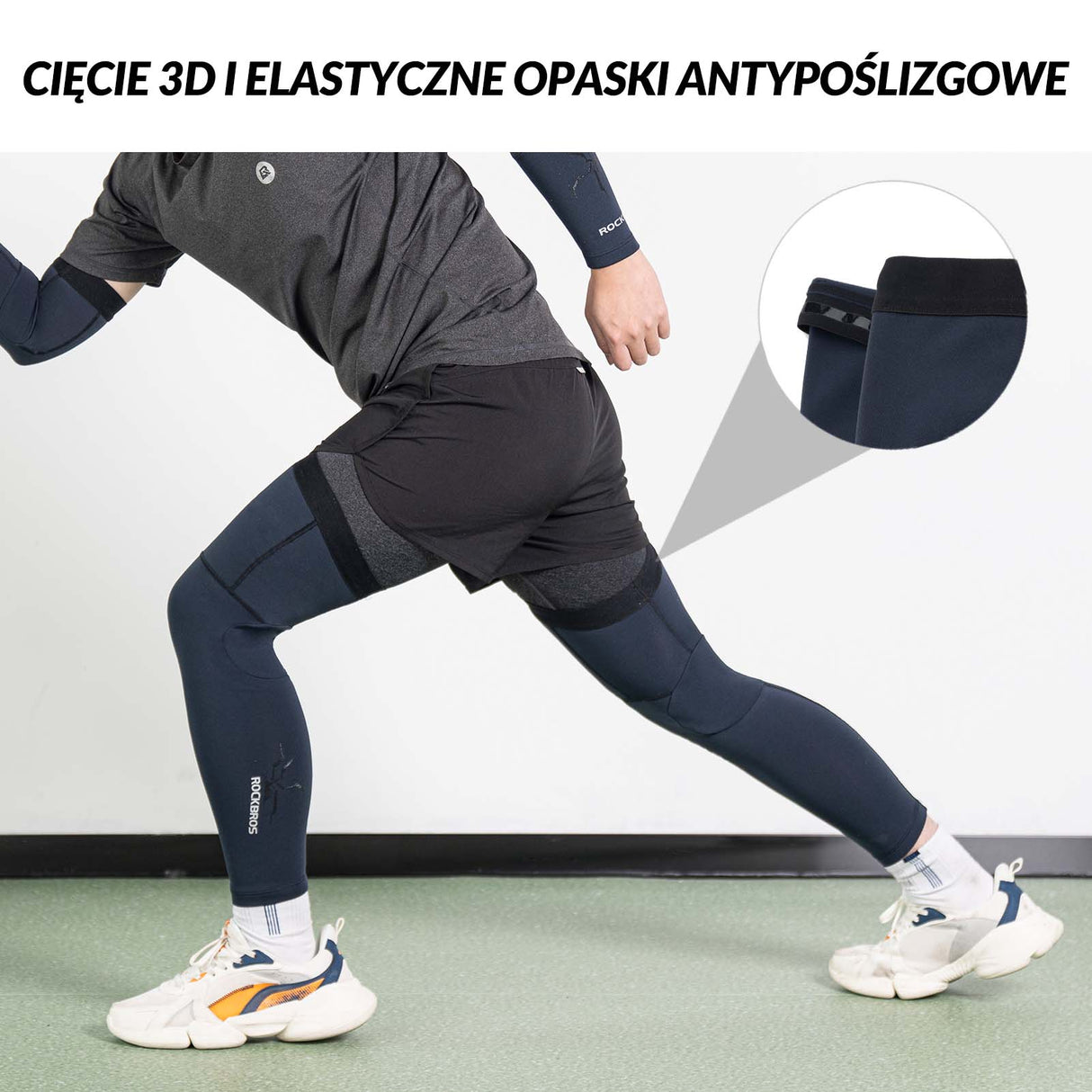 ROCKBROS ROCKBROS Ochraniacze Sportowe na Ręce Ocieplacze Rękawy Wiatroodporne Długie unisex Nogawki