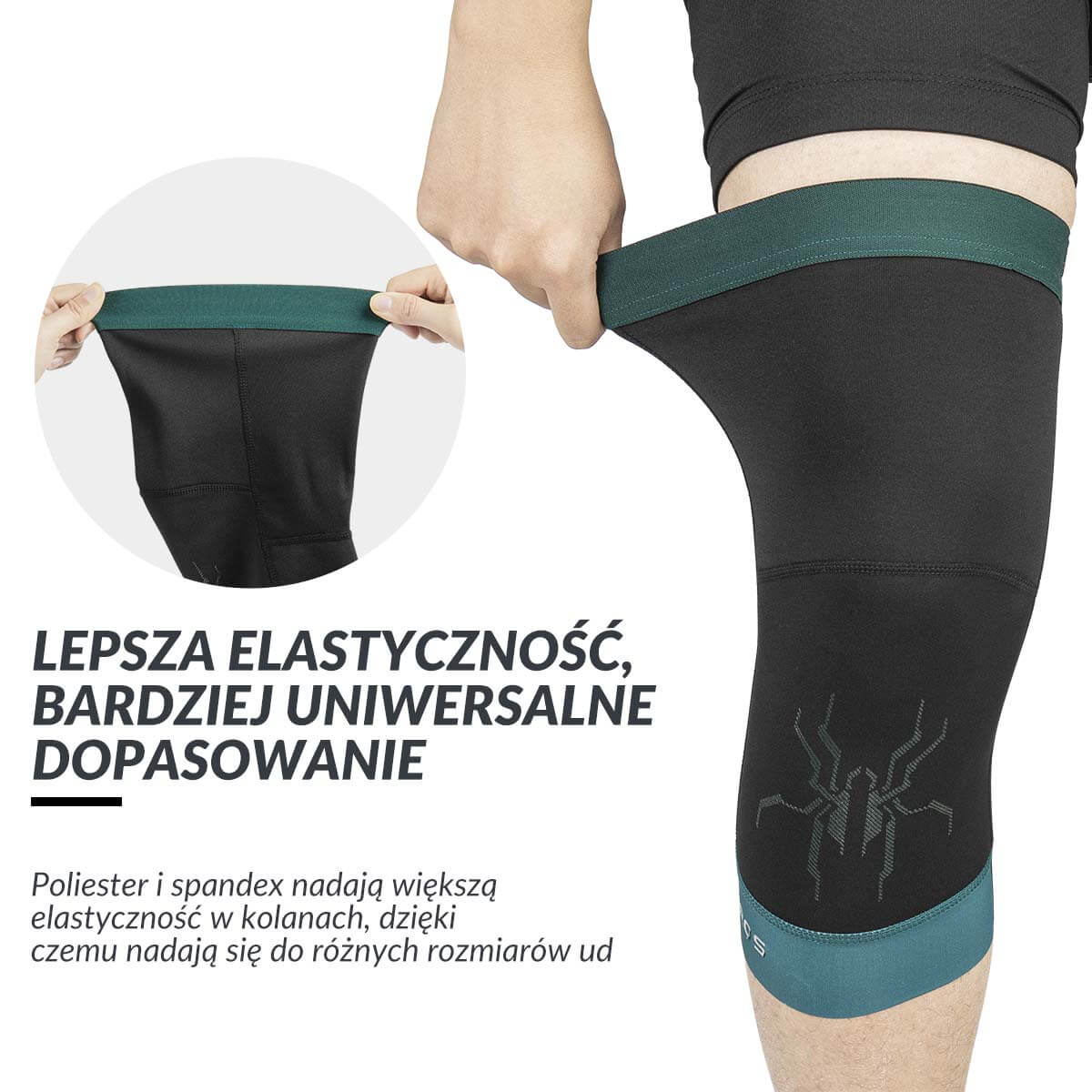 ROCKBROS ROCKBROS Ochraniacze Sportowe na Ręce Ocieplacze Rękawy Wiatroodporne Krótki styl Uniseks Nogawki