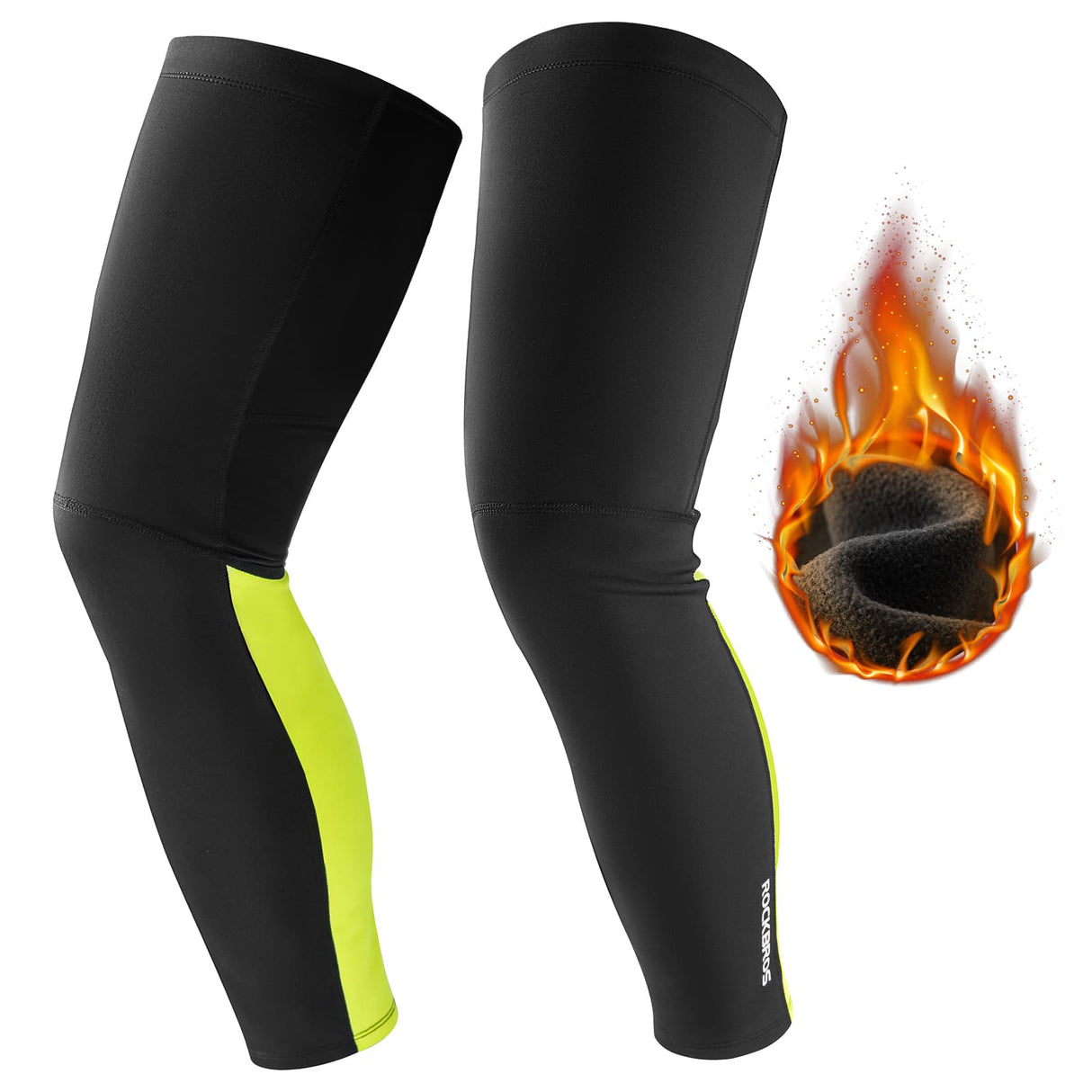 ROCKBROS Nogawki Zimowe Sportowe Pogrubiona Podszewka Elastzcyne-TT024 Nogawki