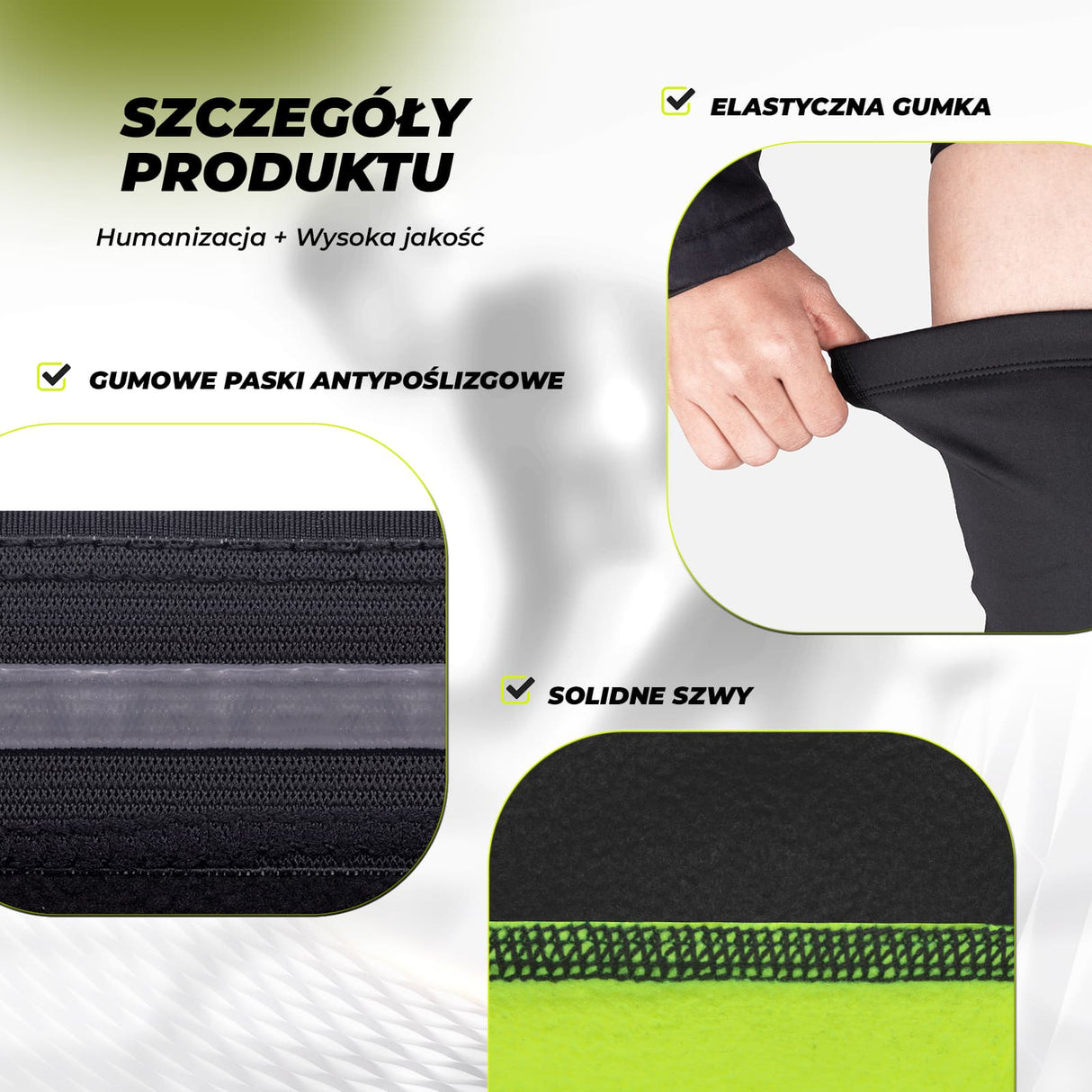 ROCKBROS Nogawki Zimowe Sportowe Pogrubiona Podszewka Elastzcyne-TT024 Nogawki