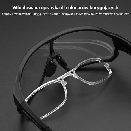 ROCKBROS ROCKBROS Okulary Rowerowe Fotochromowe UV400 Ochrona Sportowe Dla Mężczyzn Okulary i gogle