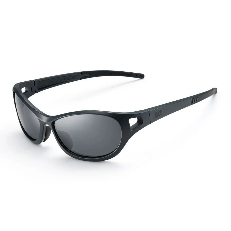 ROCKBROS Okulary sportowe z Polaryzacją Ultralight i UV400-SP394 Okulary i gogleCzarny