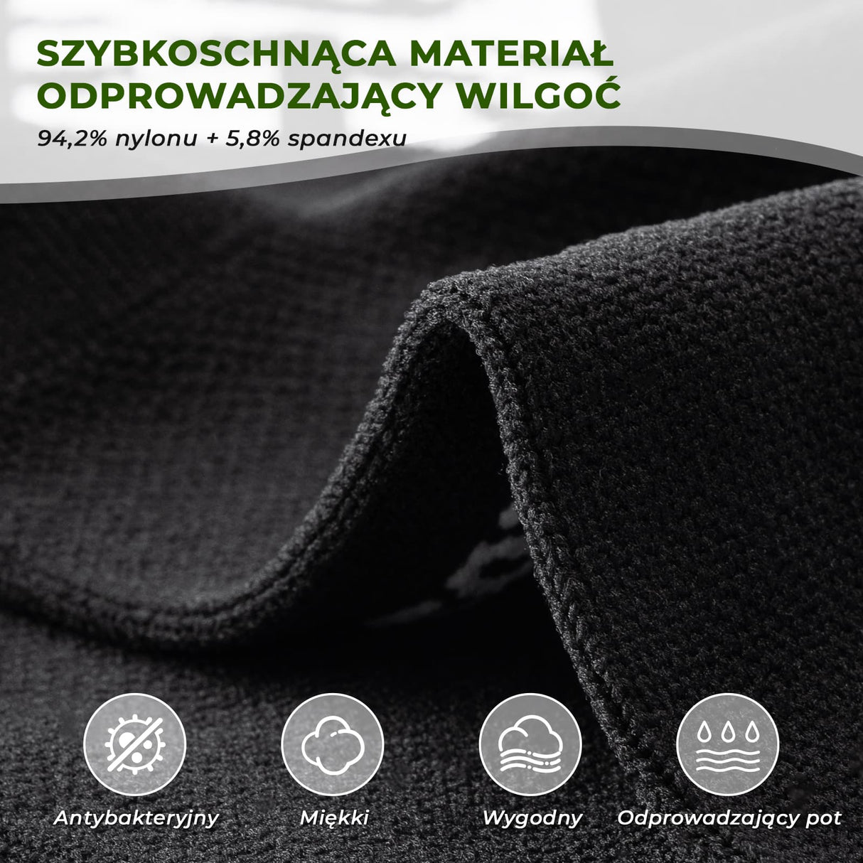 ROCKBROS Dziecięce Sportowe Skarpetki Oddychające, Kompresyjne i Amortyzujące Skarpetka