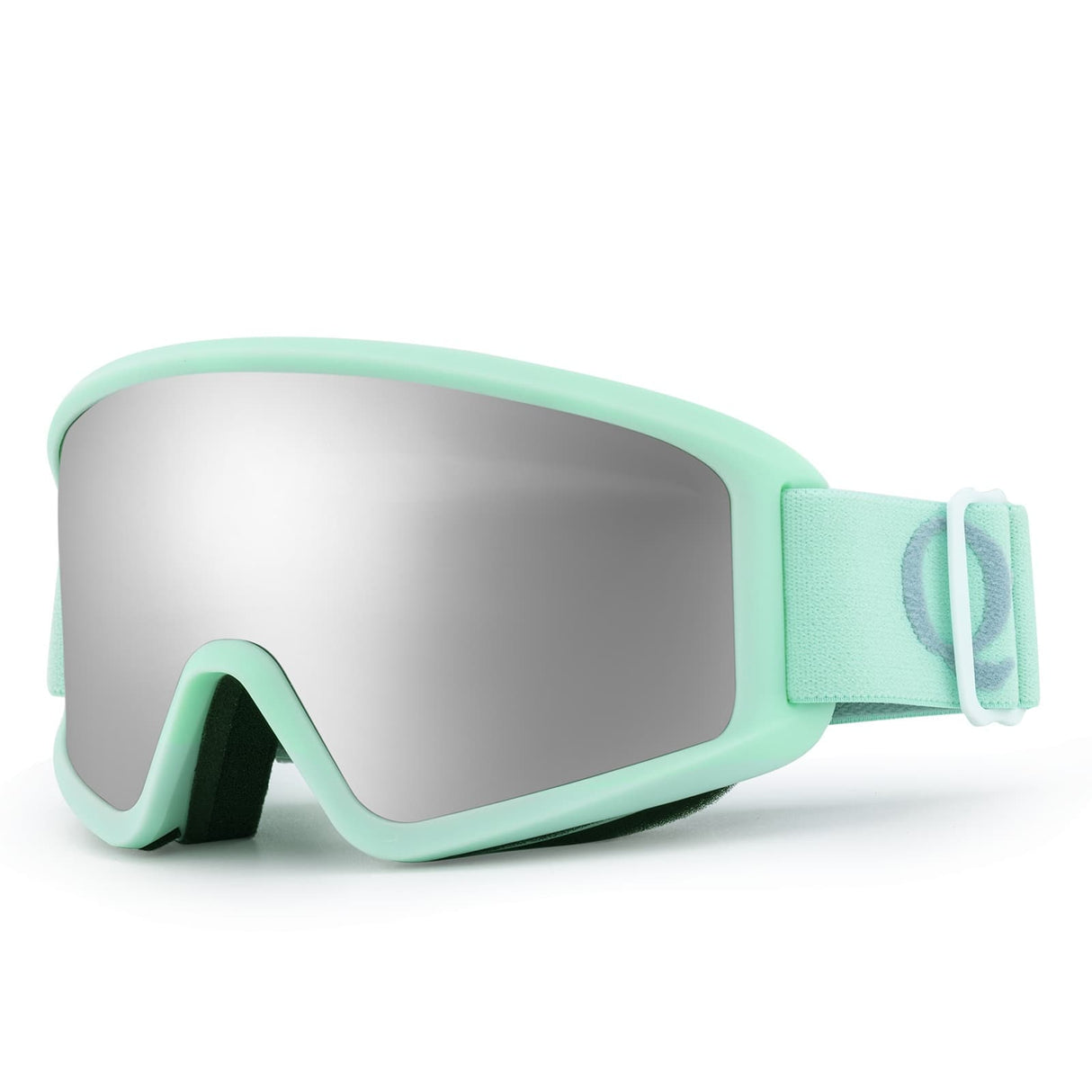 Qunature Qunature Gogle Narciarskie Śniegowe Ochrona UV Damskie/Męskie Przeciwmgielne -Q23-003 Gogle narciarskieBladozielony