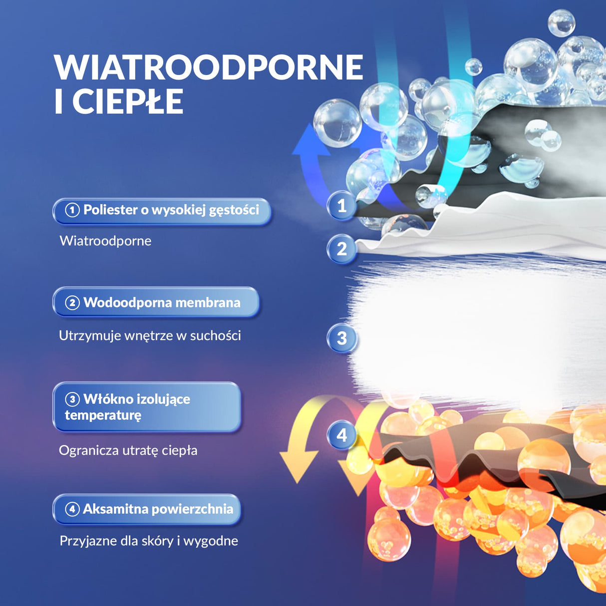 Qunature Qunature Rękawiczki Narciarskie Zimowe Panda dla Dzieci -014-S349 Rękawiczki