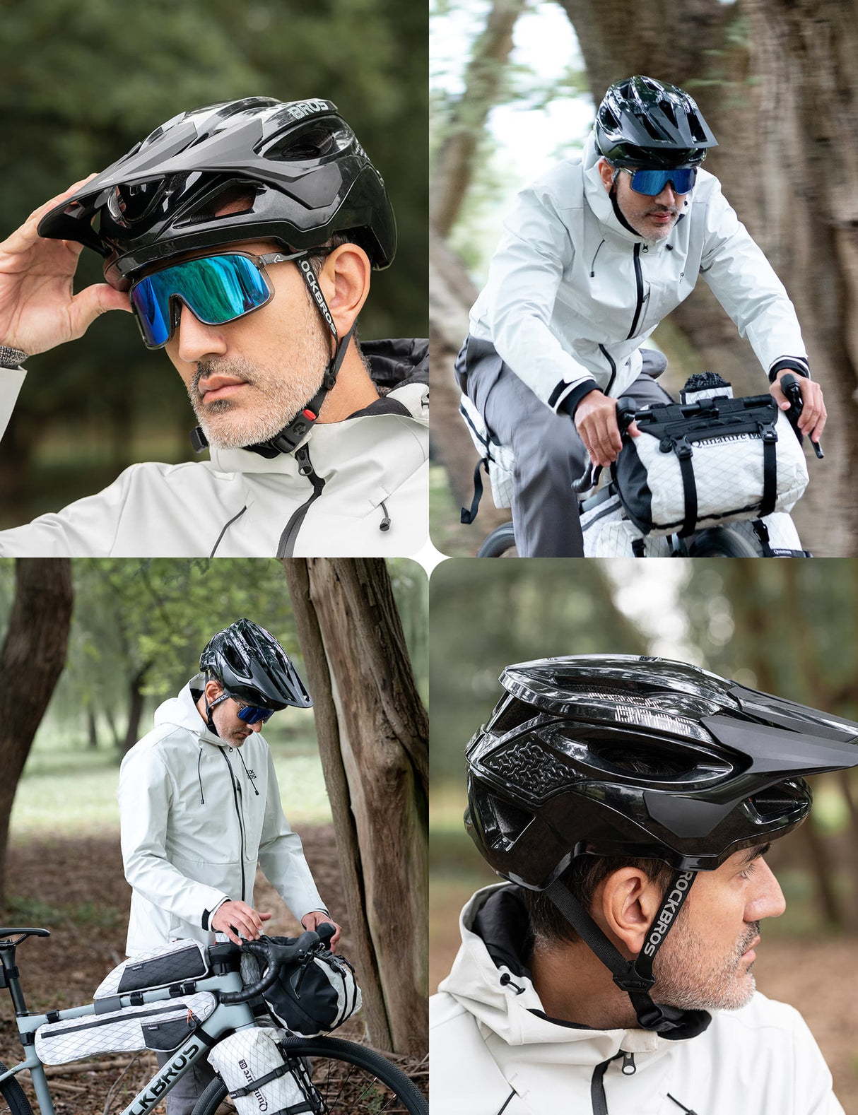 Kask Rowerowy MTB z Dużym Daszkiem-LK-99