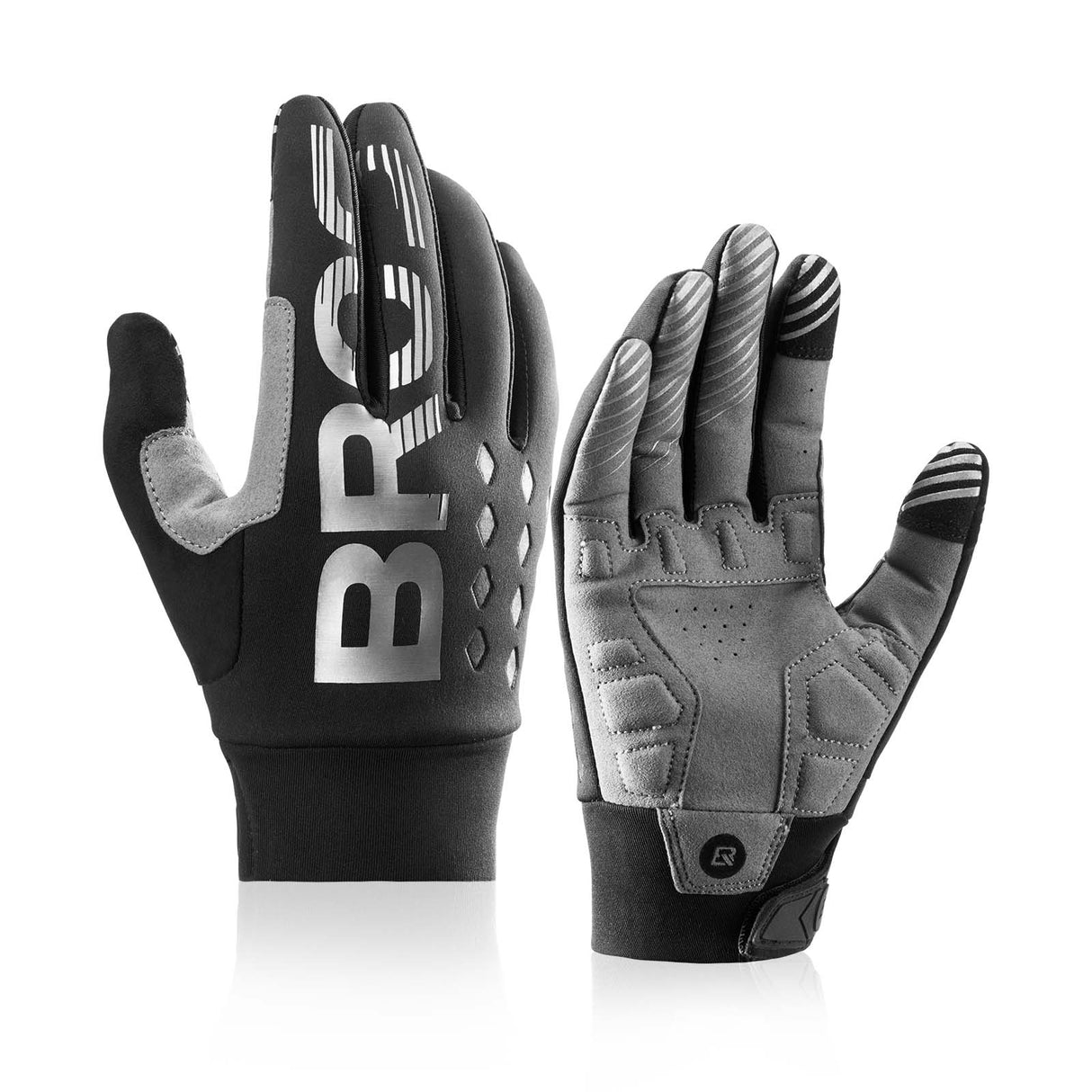 ROCKBROS Rękawiczki Rowerowe Kolarskie Długie Dotykowe Wiosna i Jesień RękawiczkiS