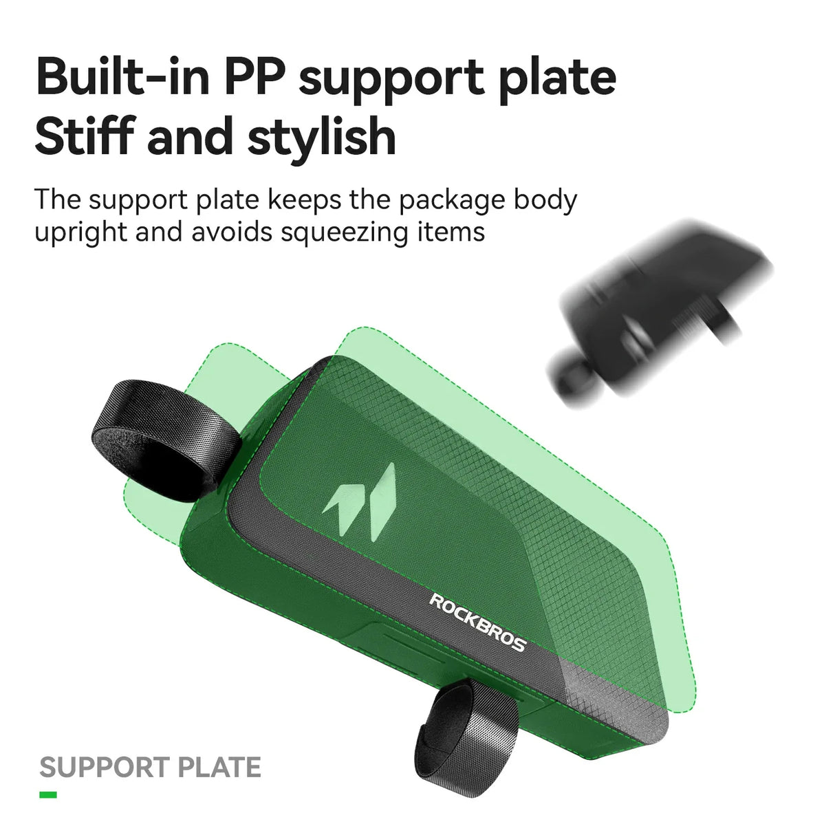 ROCKBROS RideMate Wodoodporna Torby na ramę 100% Waterproof 1L-AS-151 Torby na ramę