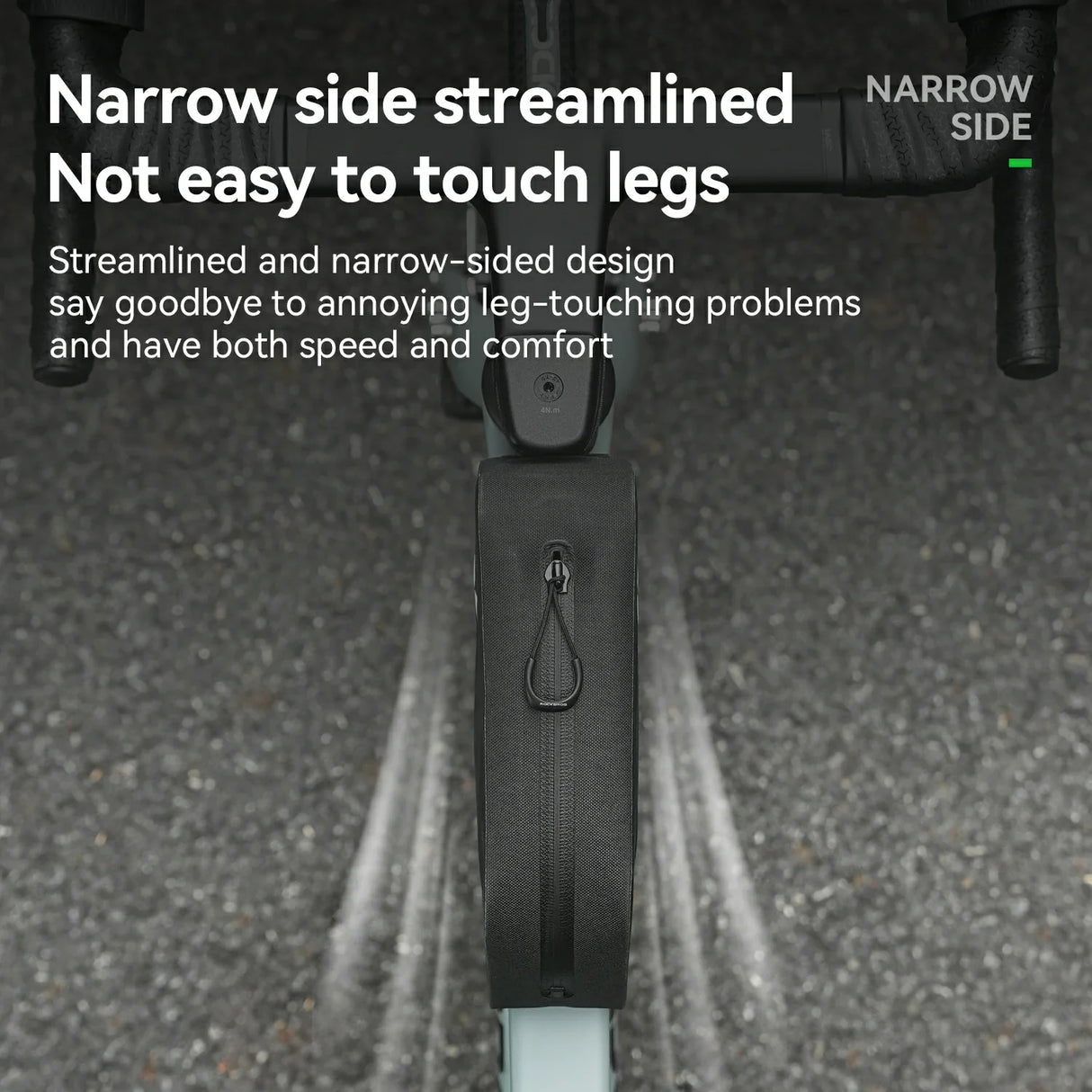 ROCKBROS RideMate Wodoodporna Torby na ramę 100% Waterproof 1L-AS-151 Torby na ramę