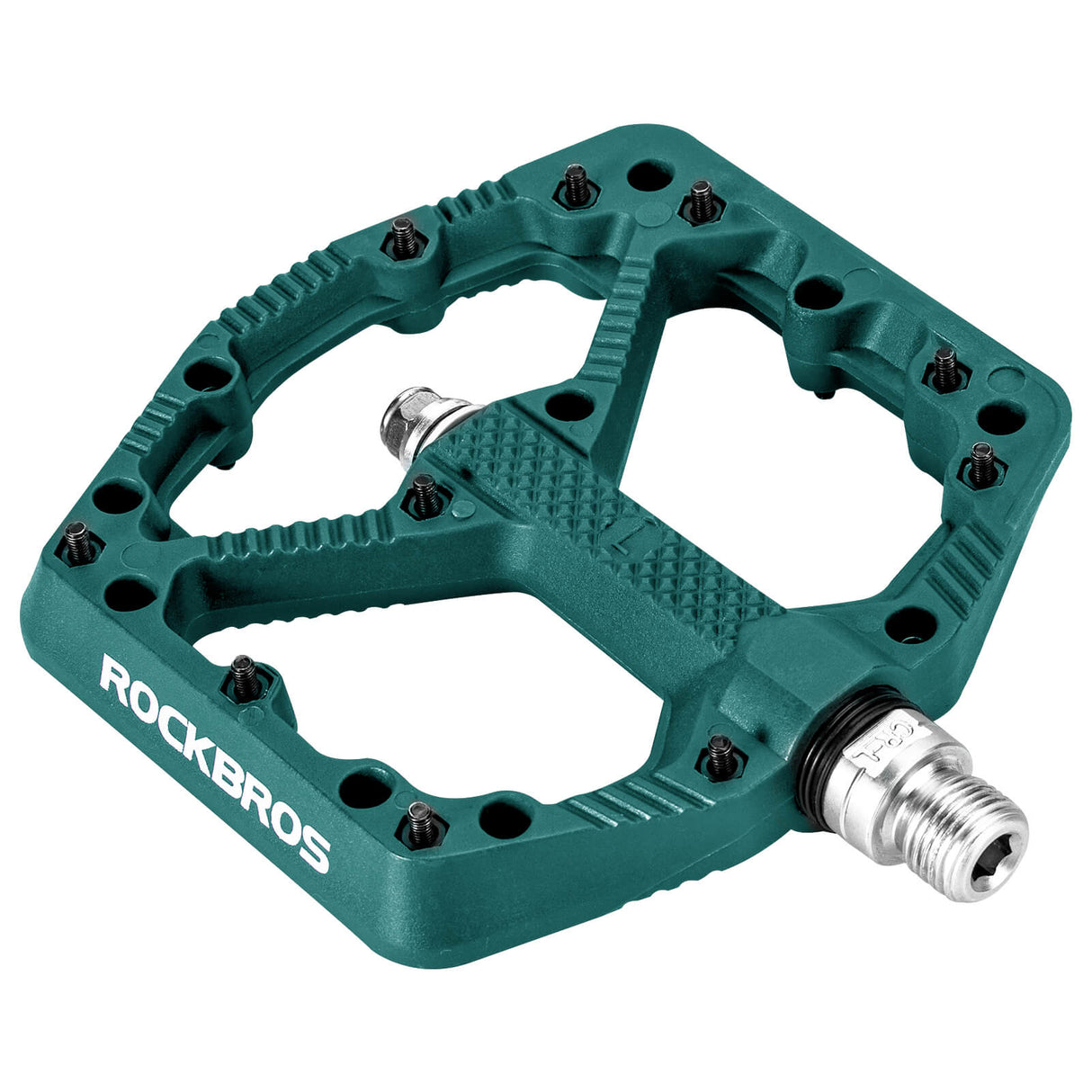 ROCKBROS ROCKBROS Rowerowe Pedały Nylonowe Antypoślizgowe Odporne na Zużycie Pedały 9/16'' Pedały roweroweMorska Zieleń