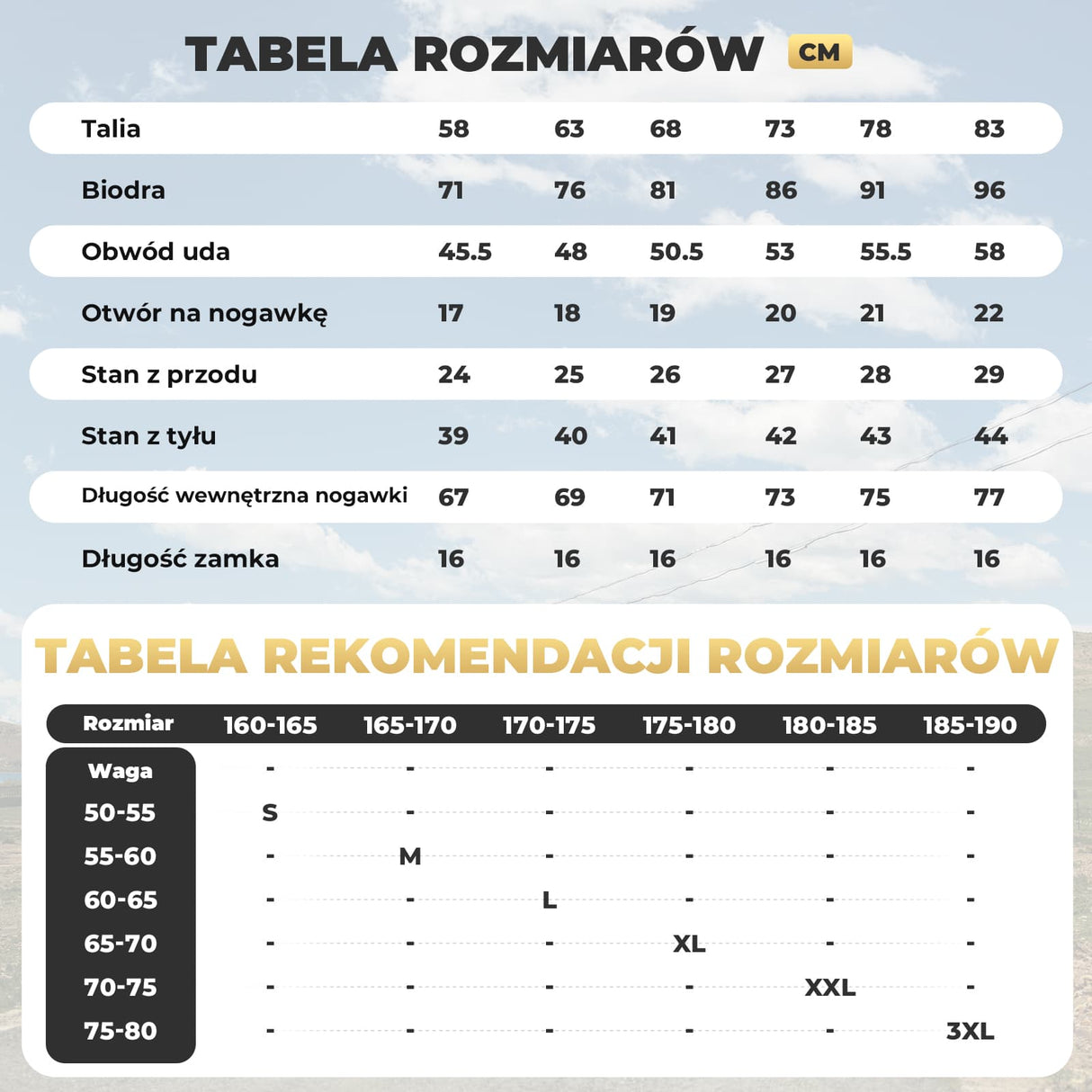 ROCKBROS Długie Spodnie Rowerowe dla Mężczyzn i Kobiet -YDCK001 Spodnie