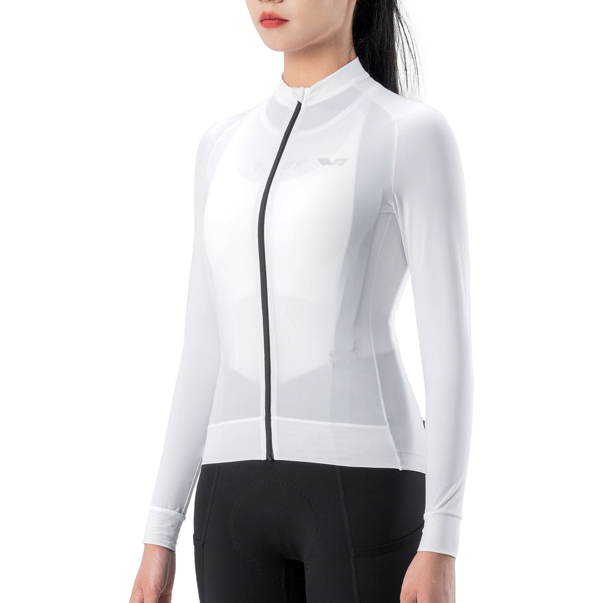 ROCKBROS TVI Damska Wygodna Koszulka Rowerowa z Jedwabiu Lodowego-YDWT004 Koszulki