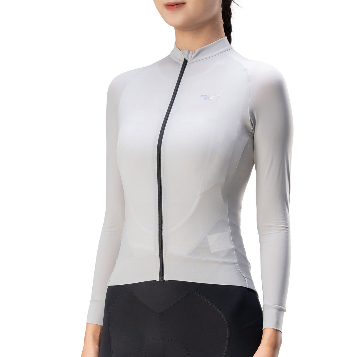 ROCKBROS TVI Damska Wygodna Koszulka Rowerowa z Jedwabiu Lodowego-YDWT004 Koszulki