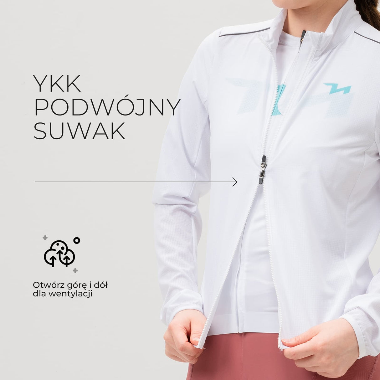 ROCKBROS TVI Damska Kurtka Rowerowa Wiatroszczelna-YPW069 Kurtki