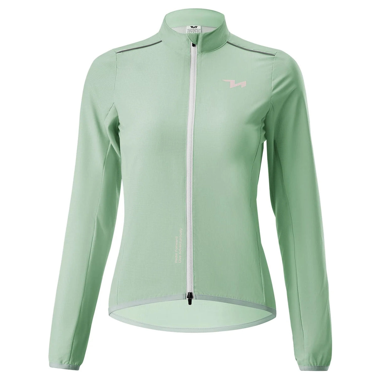 ROCKBROS TVI Damska Kurtka Rowerowa Wiatroszczelna, Oddychająca i Lekka-zieloy