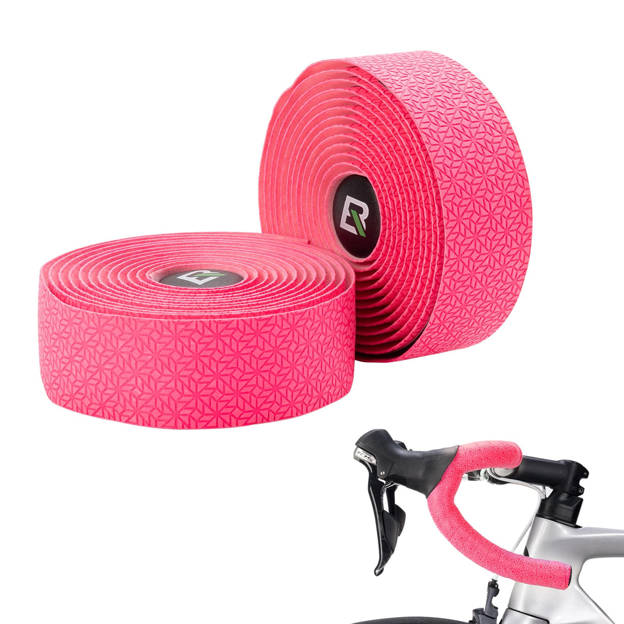 ROCKBROS Taśma na Kierownicę Super Długa 220 Cm do Rowerów Szosowych MTB i Miejskich Taśmy na kierownicęRóżowy
