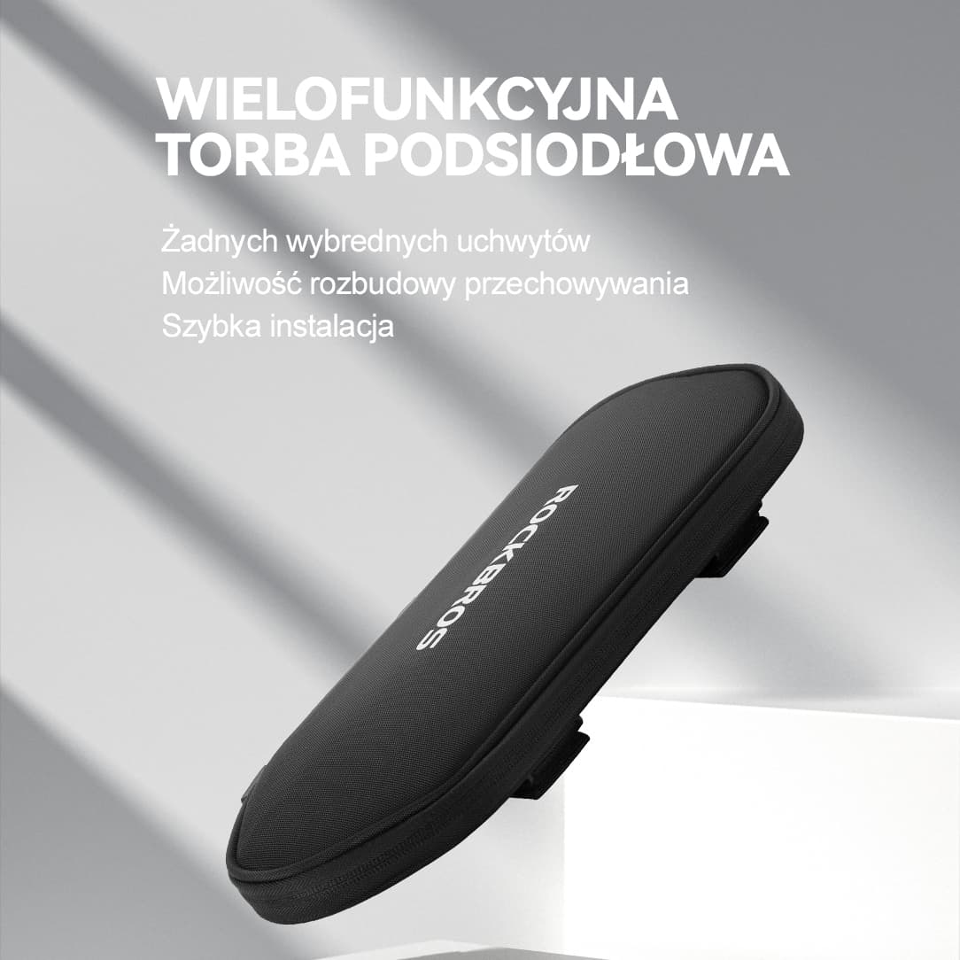 ROCKBROS Torba Na Bagażnik Rowerowy Wielofunkcyjna Rozszerzalna 5l-D83 Torby na bagażnik