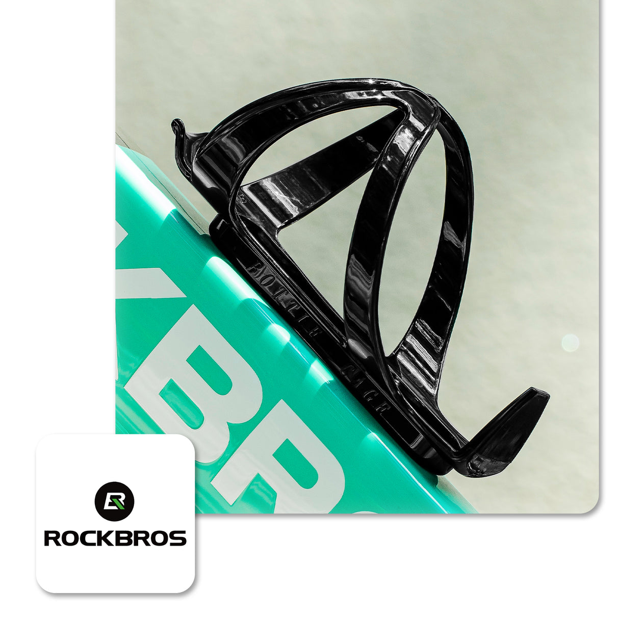 ROCKBROS czarny uchwyt na butelkę rowerową