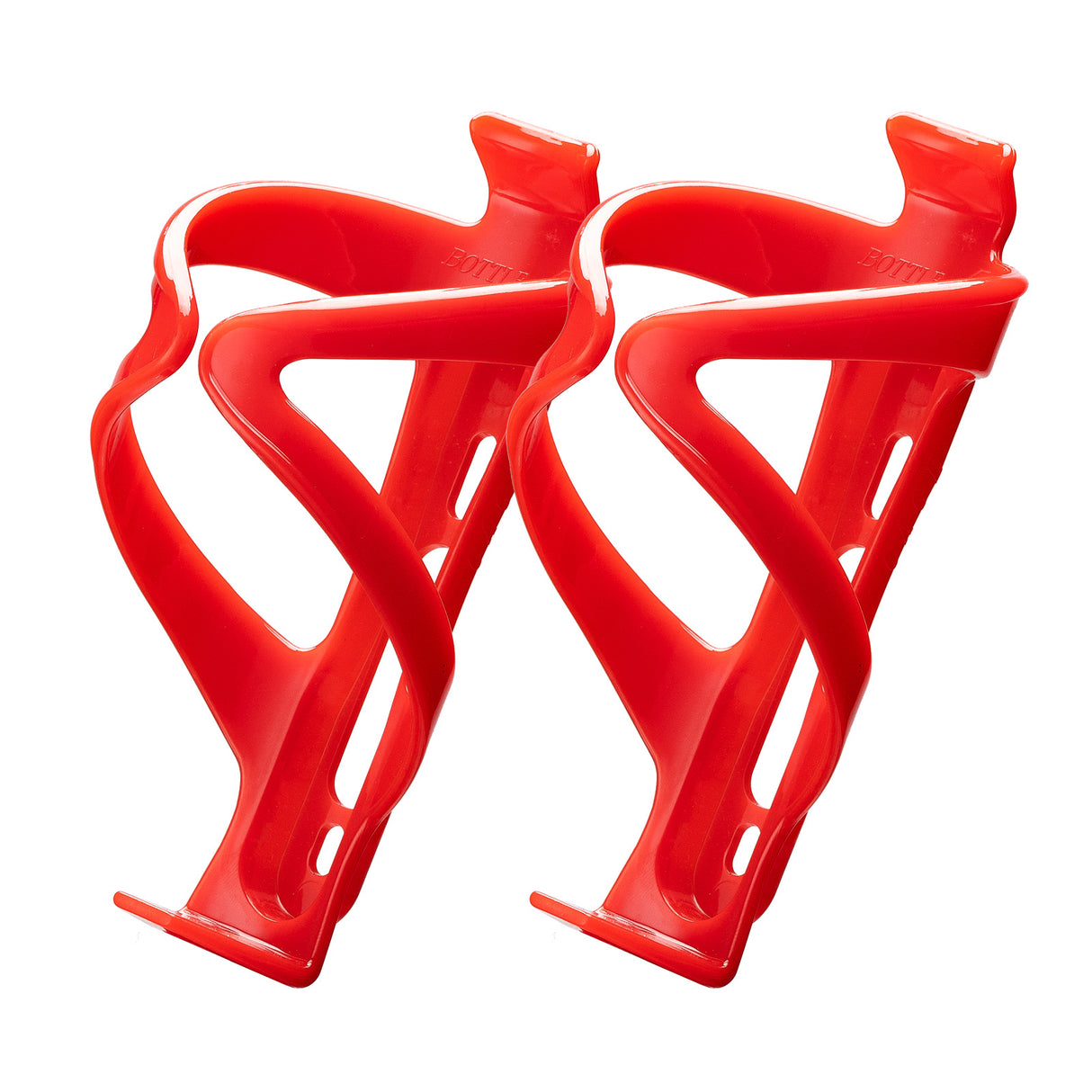 ROCKBROS Szkarłatny uchwyt na bidon rowerowy, 2 sztuki.