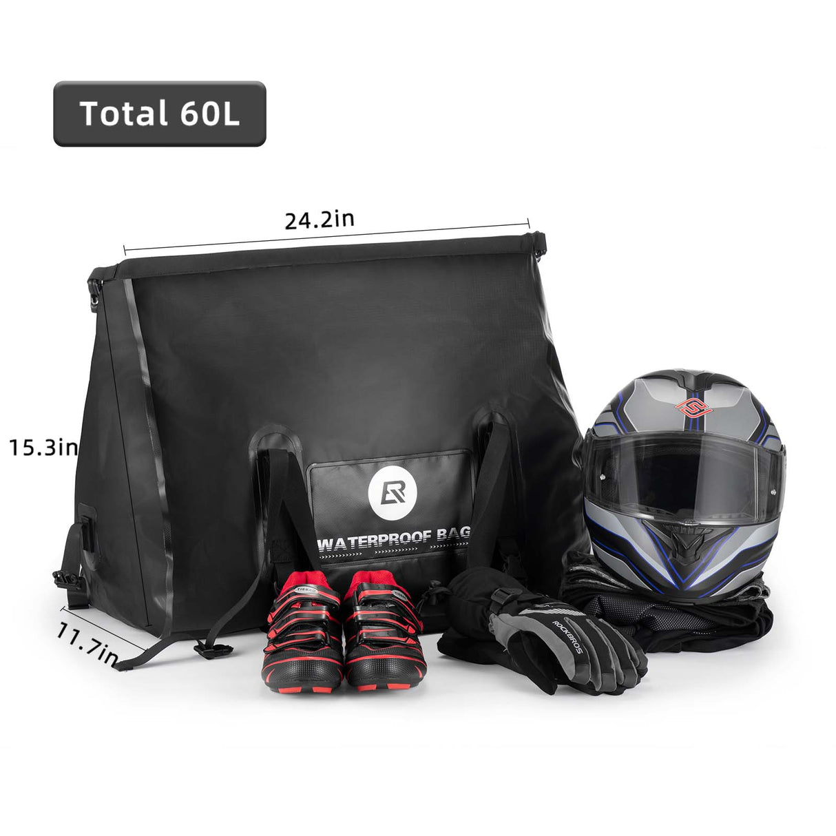 ROCKBROS Wielofunkcyjna Torba Motocyklowa Duża Sportowy 100% Wodoodporna Torby i sakwy motocyklowe