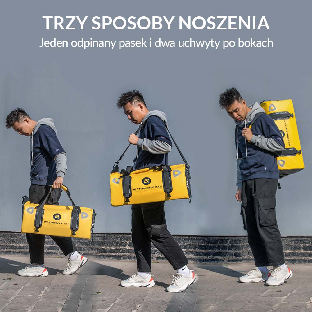 ROCKBROS Wielofunkcyjna Torba Motocyklowa Duża Sportowy 100% Wodoodporna Torby i sakwy motocyklowe