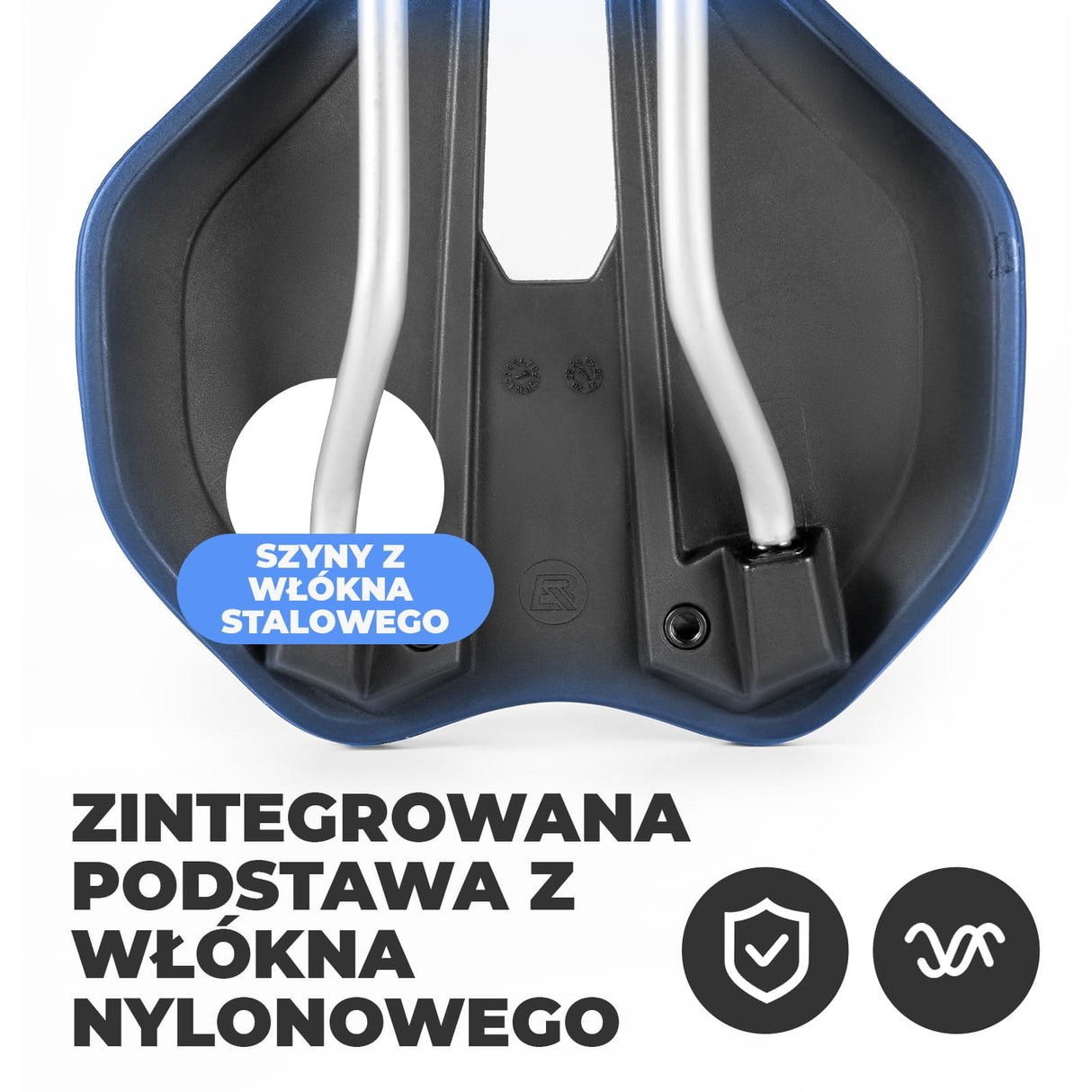 ROCKBROS Wygodne Siodełko Rowerowe Dla Mężczyzn i Kobiet-RK145-RK155 Siodełka rowerowe